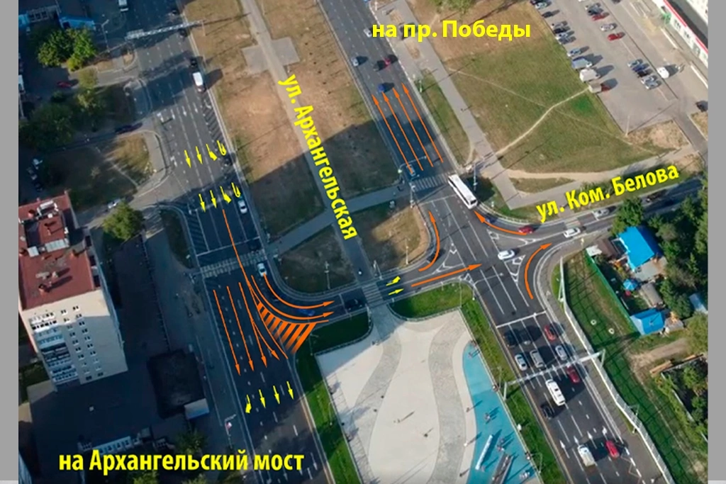 Карта череповца с новым мостом